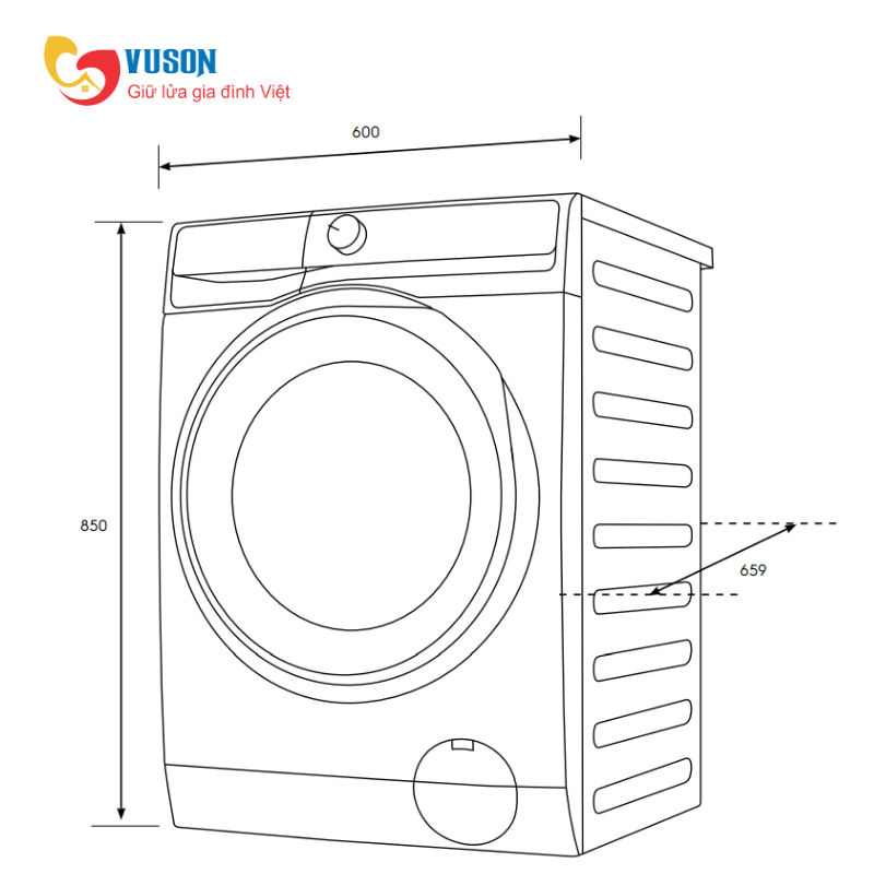 Máy giặt Electrolux EWF1023P5WC