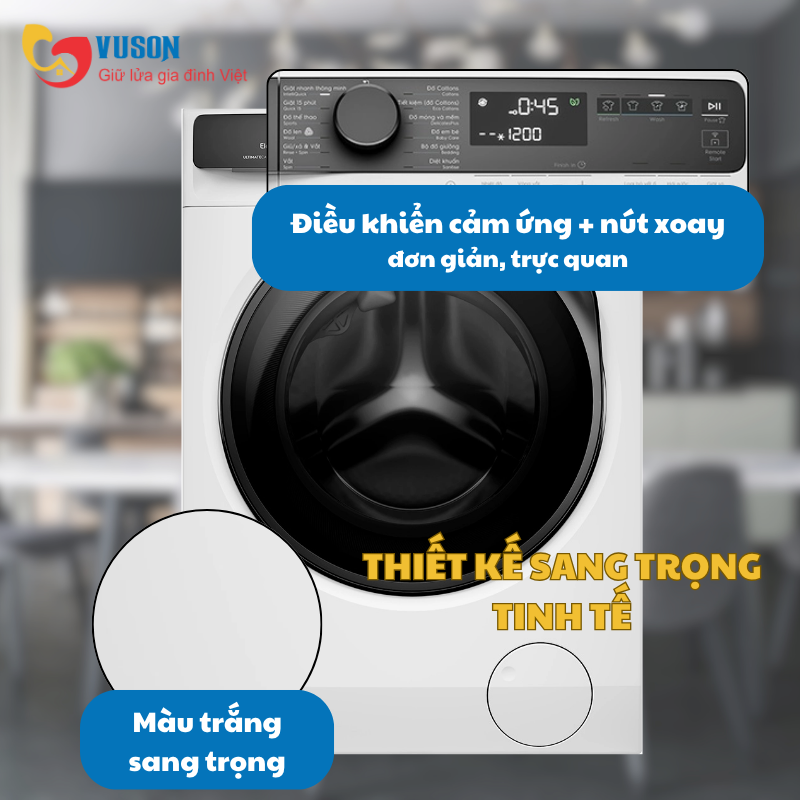 Máy giặt Electrolux EWF1043R7WC