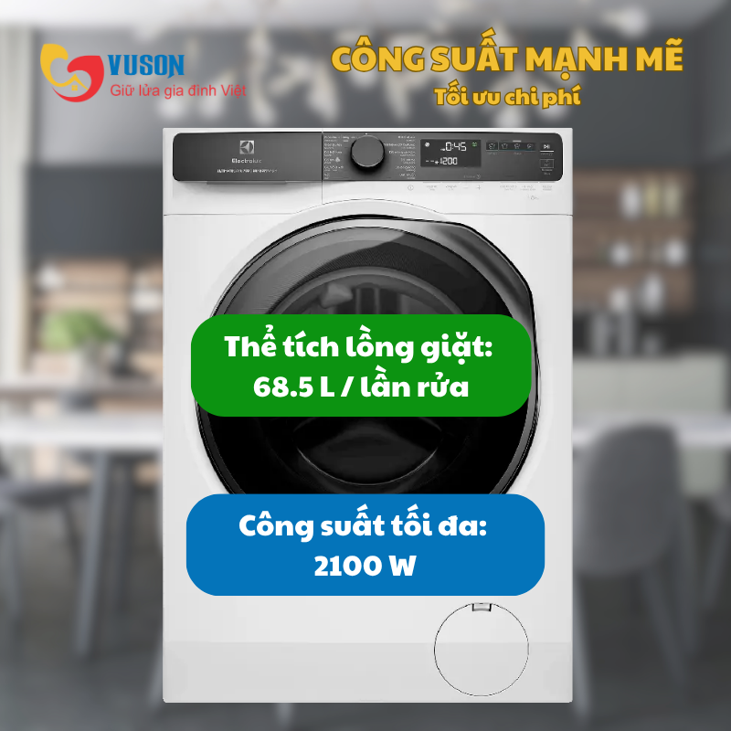 Máy giặt Electrolux EWF1143R7WC