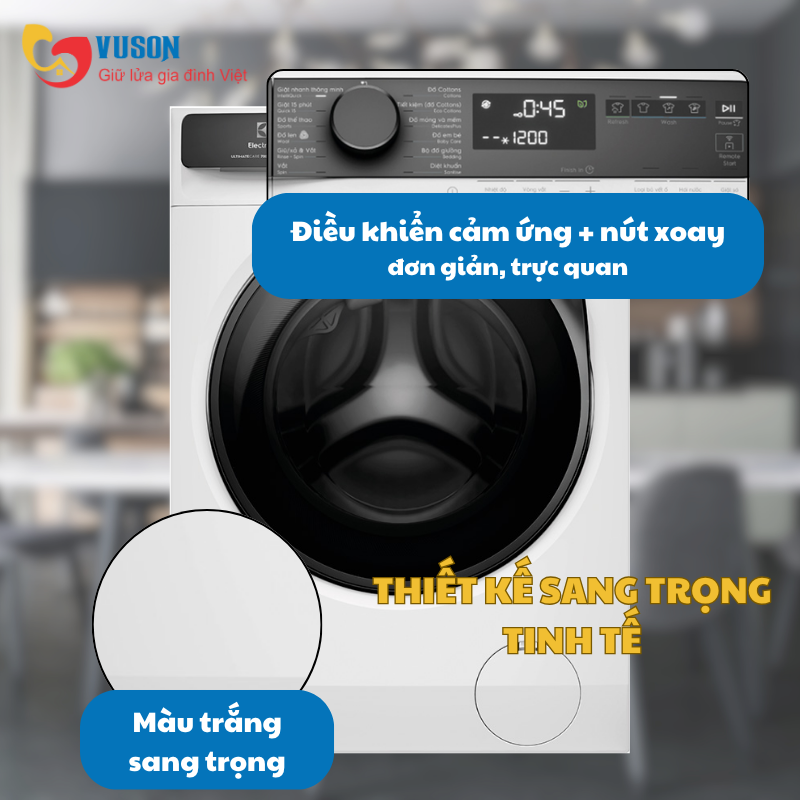Máy giặt Electrolux EWF1343R7WC