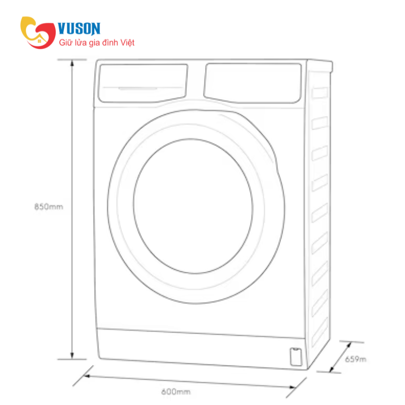 Máy giặt Electrolux EWF9025DQWB