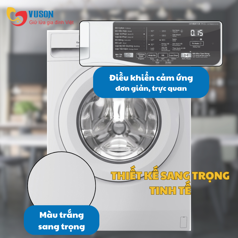 Máy giặt Electrolux EWF9025DQWB