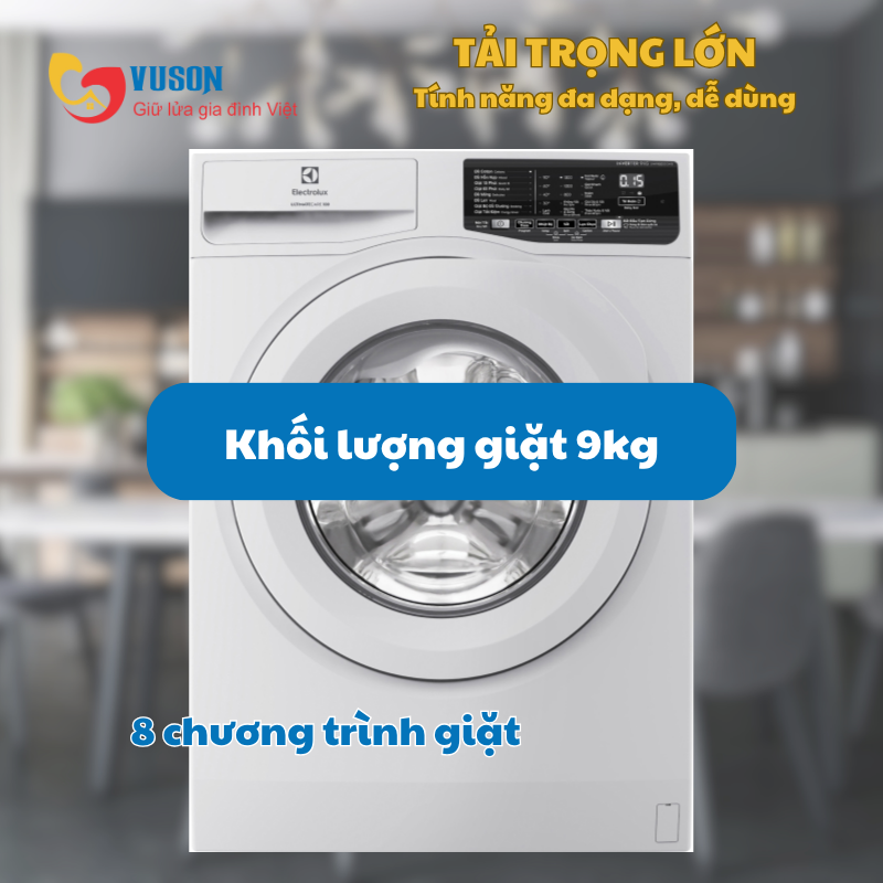 Máy giặt Electrolux EWF9025DQWB