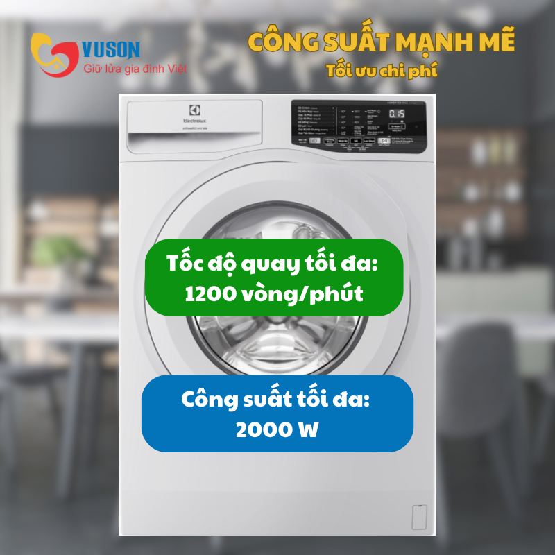 Máy giặt Electrolux EWF9025DQWB