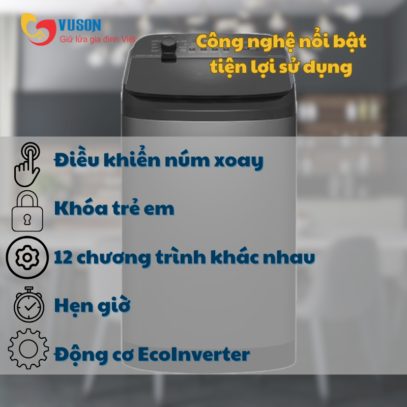 Máy giặt cửa trên Electrolux EWT1074M5SA
