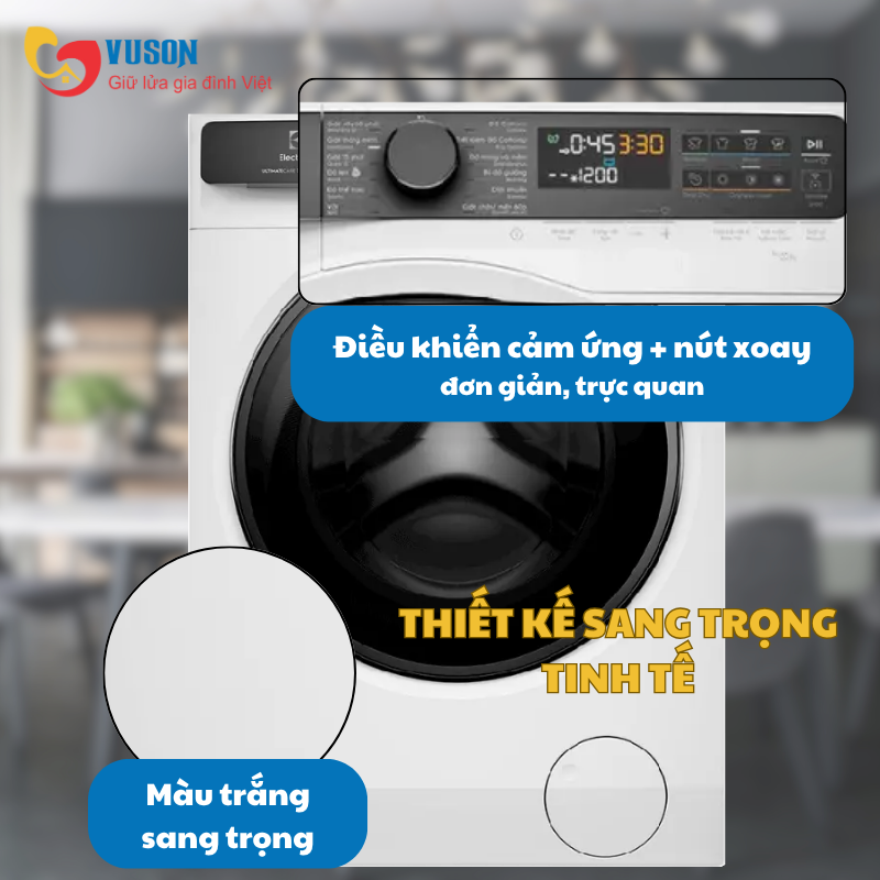 Máy giặt sấy Electrolux EWW1343R7WC