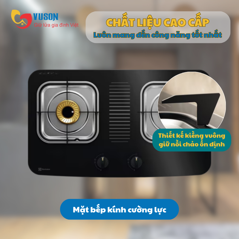 Bếp gas dương Electrolux ETG7257GKR