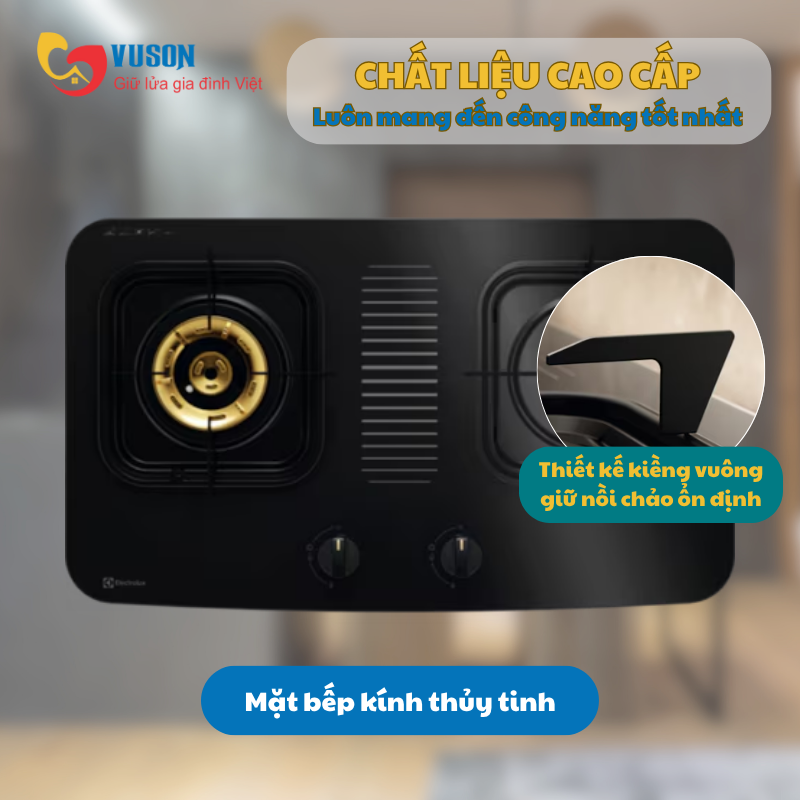 Bếp gas dương Electrolux ETG7267GKR