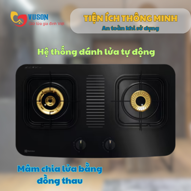 Bếp gas dương Electrolux ETG7267GKR