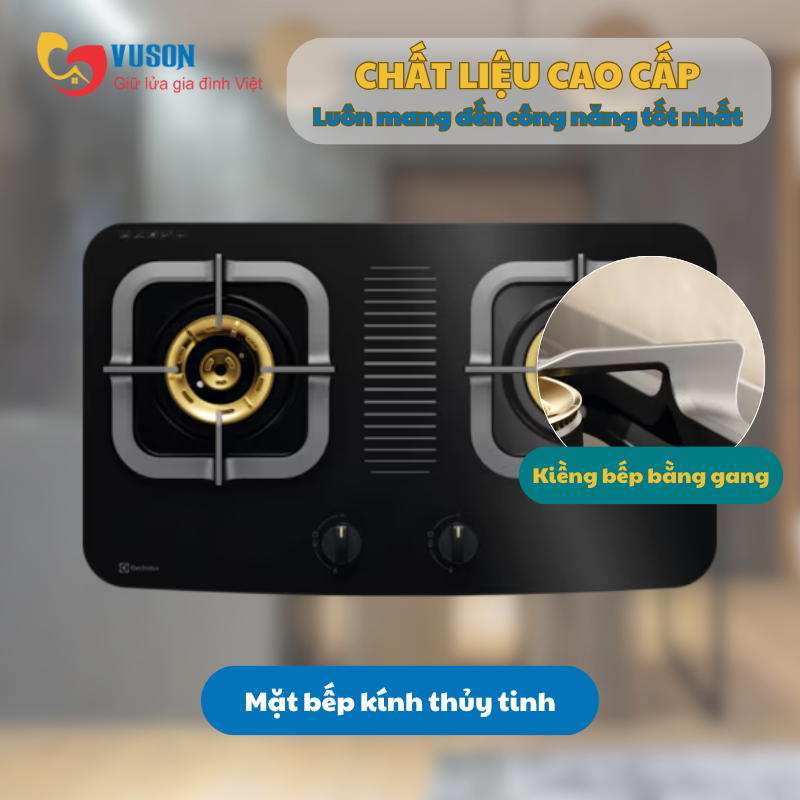 Bếp gas dương Electrolux ETG7287GKR