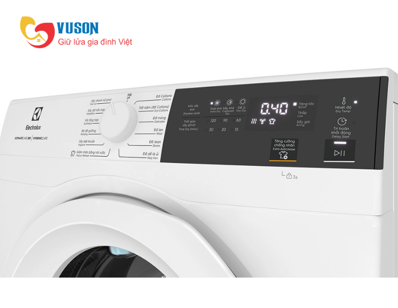 Máy sấy quần áo Electrolux EDS904H3WC