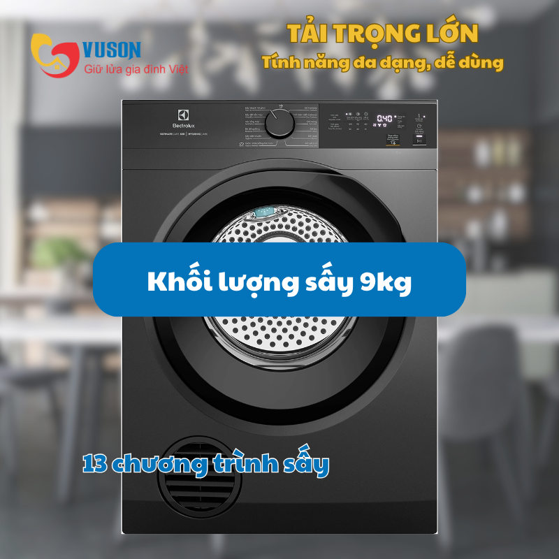 Máy sấy quần áo Electrolux EDS904N3SC