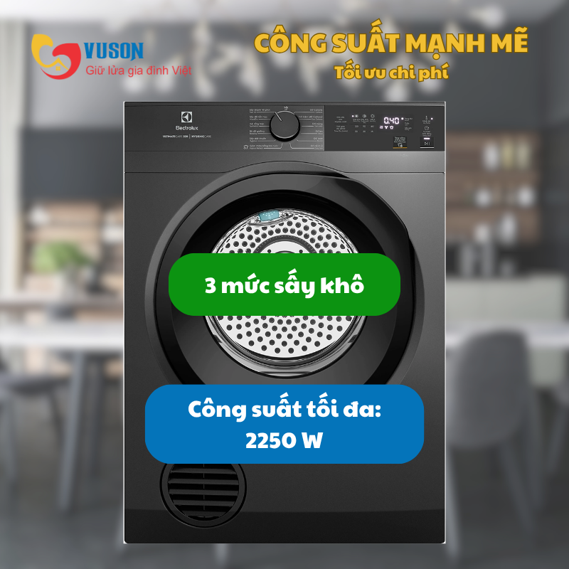 Máy sấy quần áo Electrolux EDS904N3SC