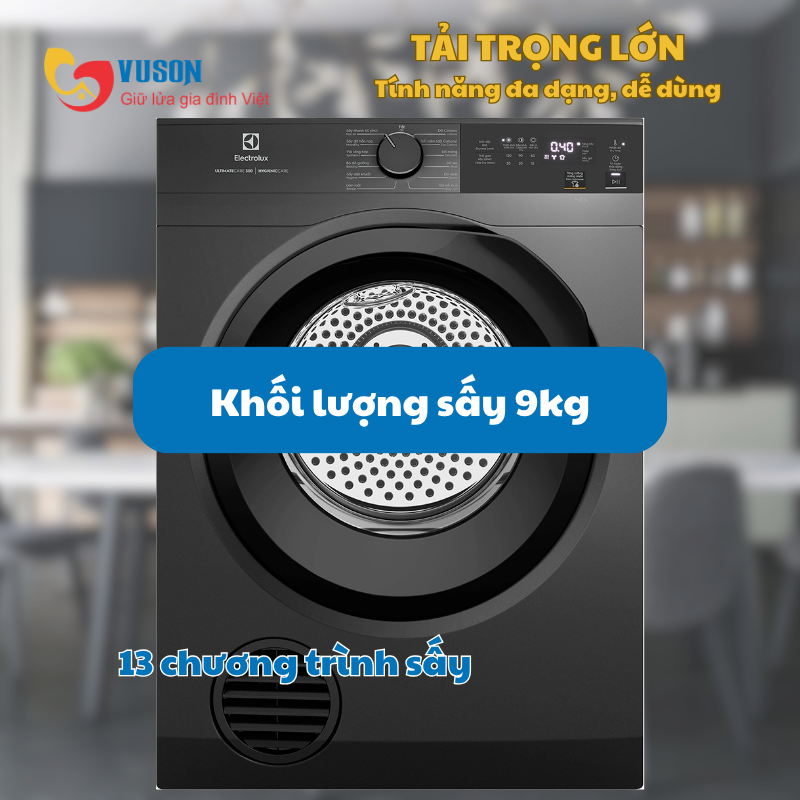 Máy sấy quần áo Electrolux EDV904N3SC
