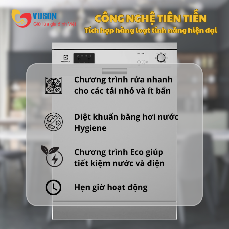Máy rửa bát Electrolux EFF1360VSA