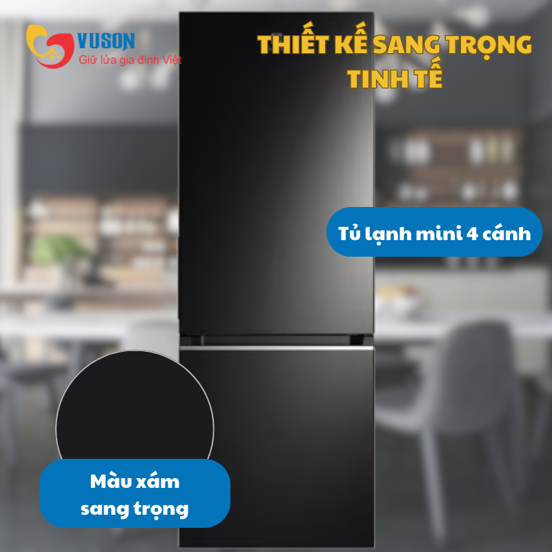 Tủ lạnh ngăn đá dưới Electrolux EBB3442K-H