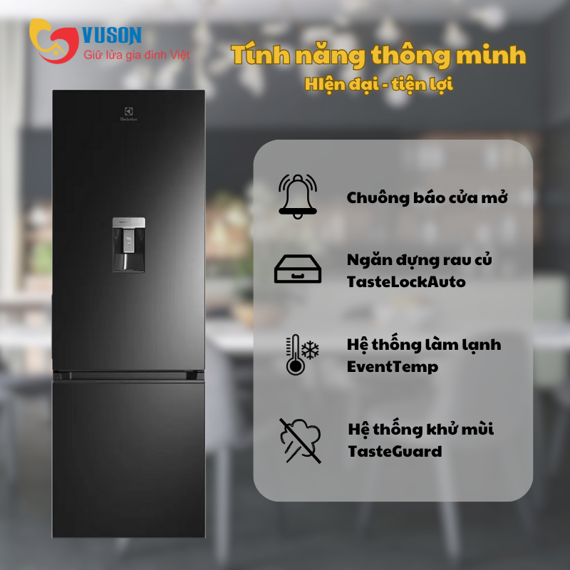 Tủ lạnh Electrolux EBB3742M-H