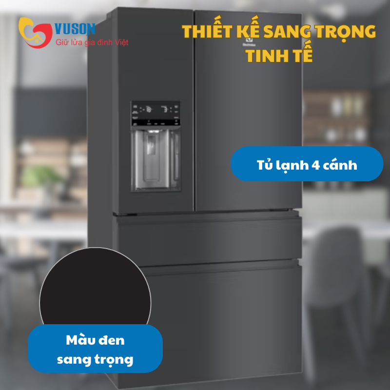 Tủ lạnh Electrolux EHE6879A-B CVN