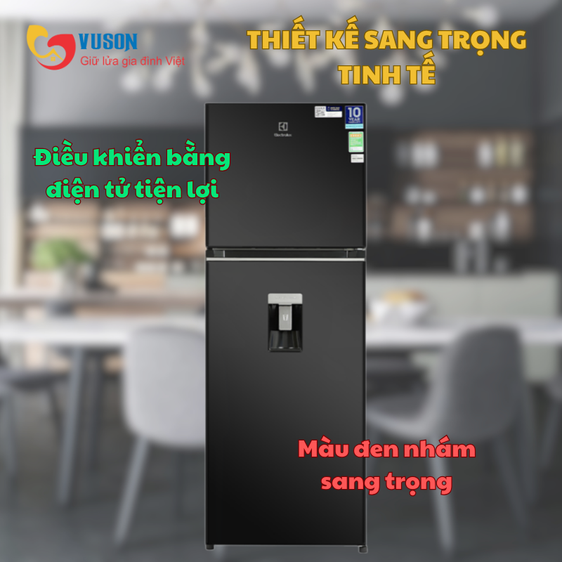 Tủ lạnh Electrolux ETB3460L-B