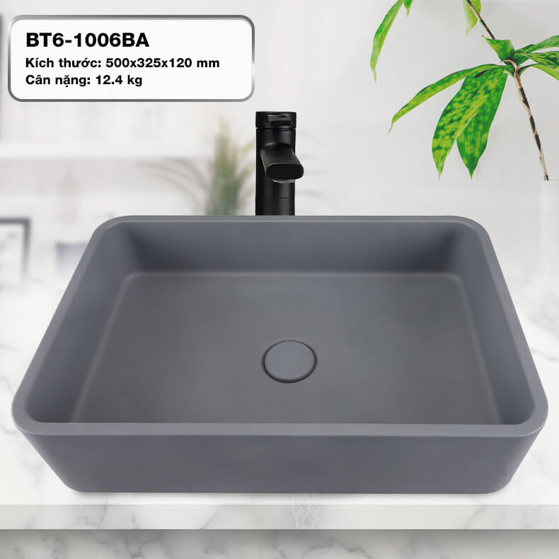 Chậu rửa Lavabo để bàn Enic BT6 - 1006BA