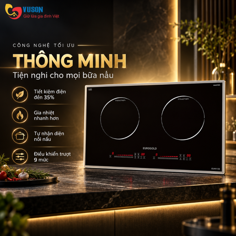 Bếp từ Eurogold EUH1133