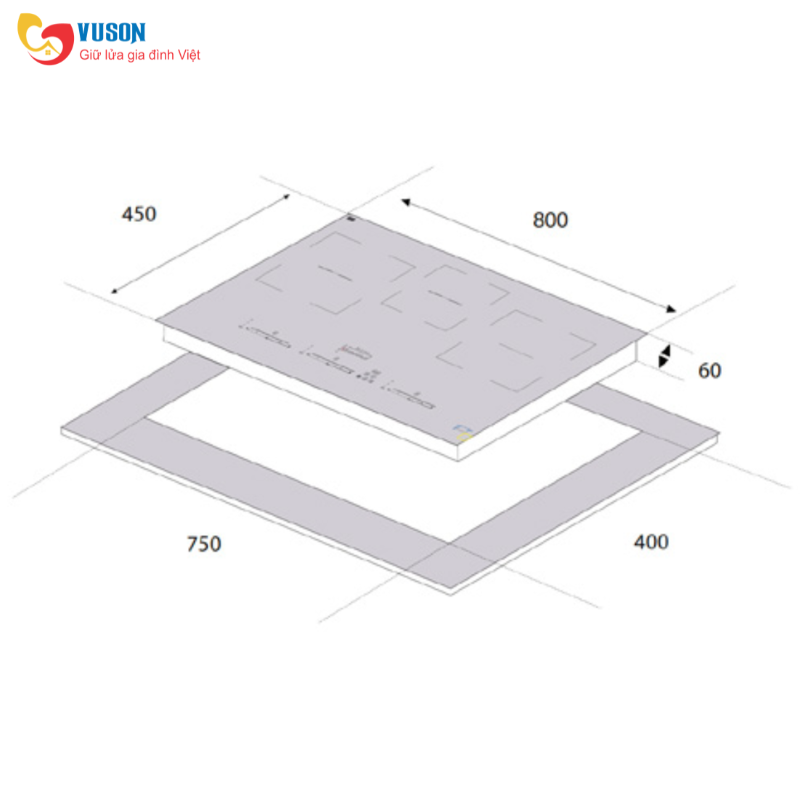 Bếp từ Eurogold EUH2233