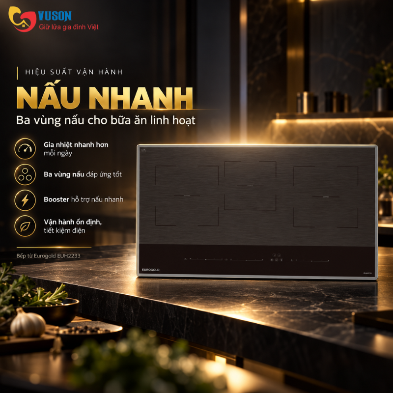Bếp từ Eurogold EUH2233
