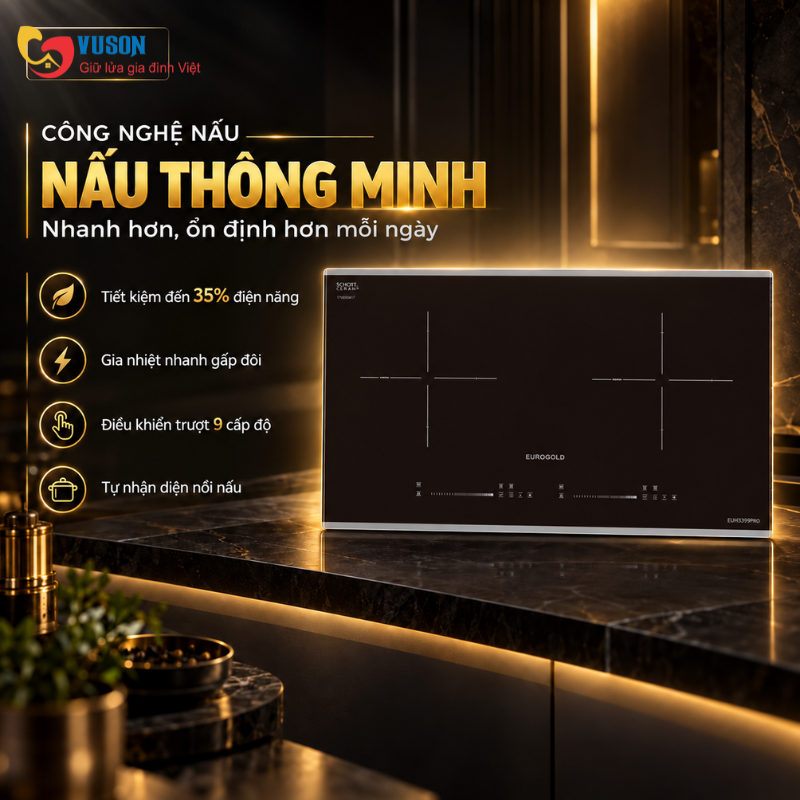 Bếp từ Eurogold EUH3399PRO