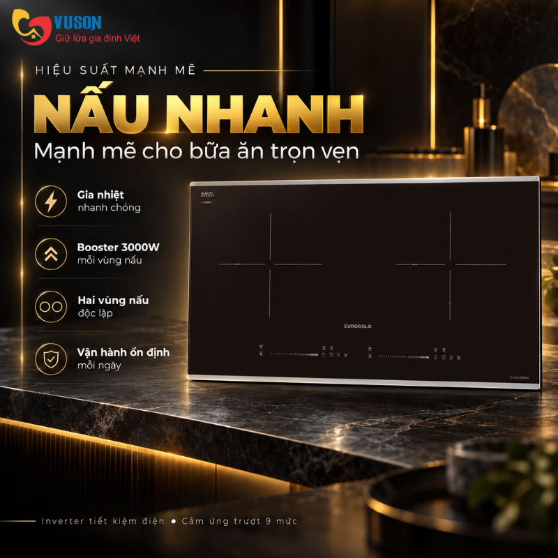 Bếp từ Eurogold EUH3399PRO