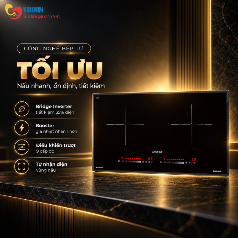 Bếp từ Eurogold EUH6800