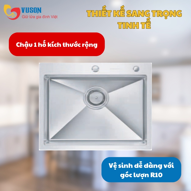 Chậu rửa bát Eurogold EUC15850GA