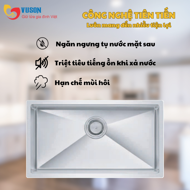 Chậu rửa bát Eurogold EUC15850GA