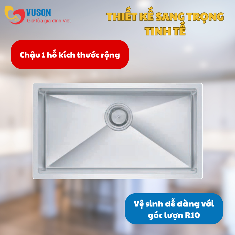 Chậu rửa bát Eurogold EUC18045GB