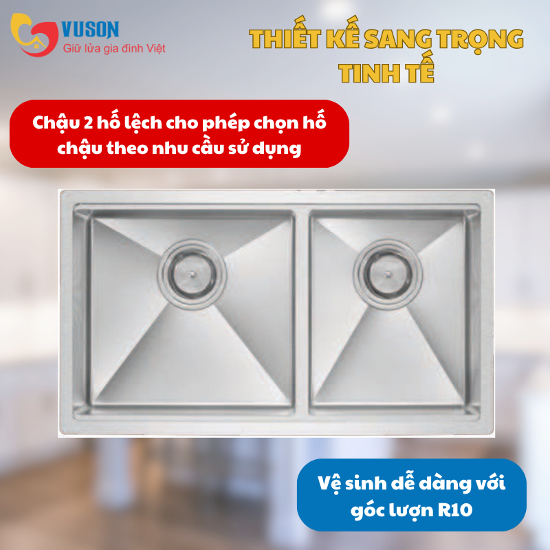 Chậu rửa bát Eurogold EUC28245GB