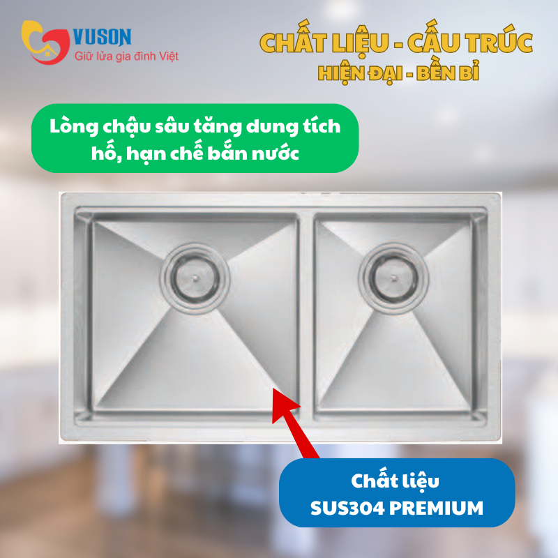 Chậu rửa bát Eurogold EUC28245GB
