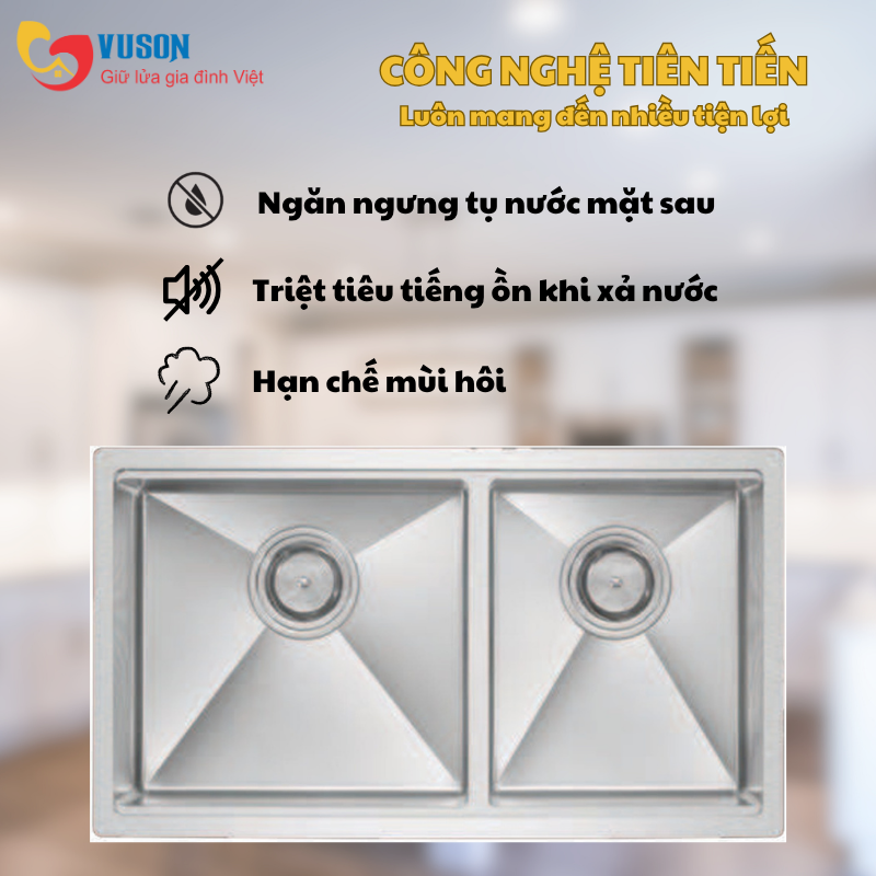Chậu rửa bát Eurogold EUC28245GB