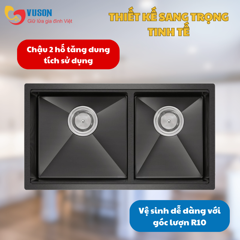 Chậu rửa bát Eurogold EUC28845GD