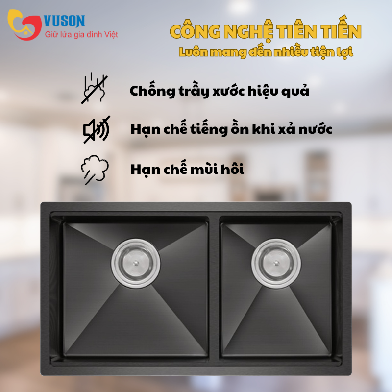 Chậu rửa bát Eurogold EUC28845GD