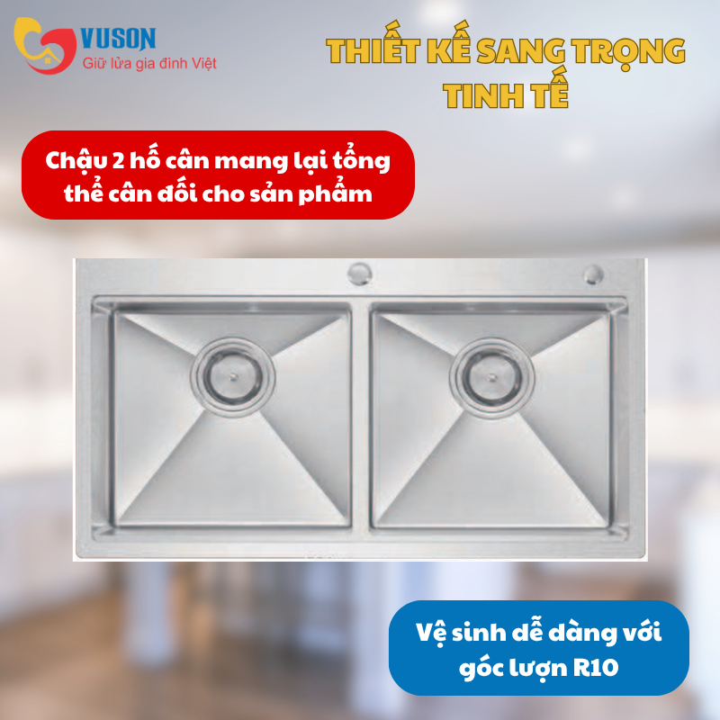 Chậu rửa bát Eurogold EUC28850GA