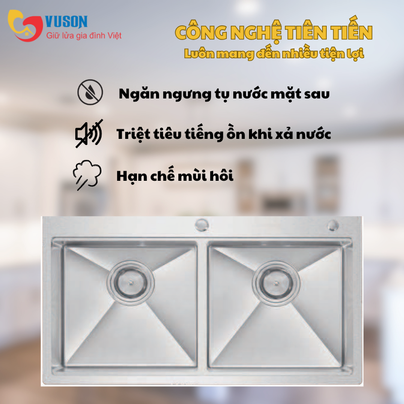 Chậu rửa bát Eurogold EUC28850GA