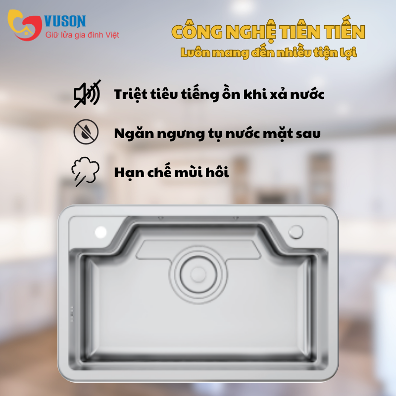 Chậu rửa bát Eurogold EUC88050EB