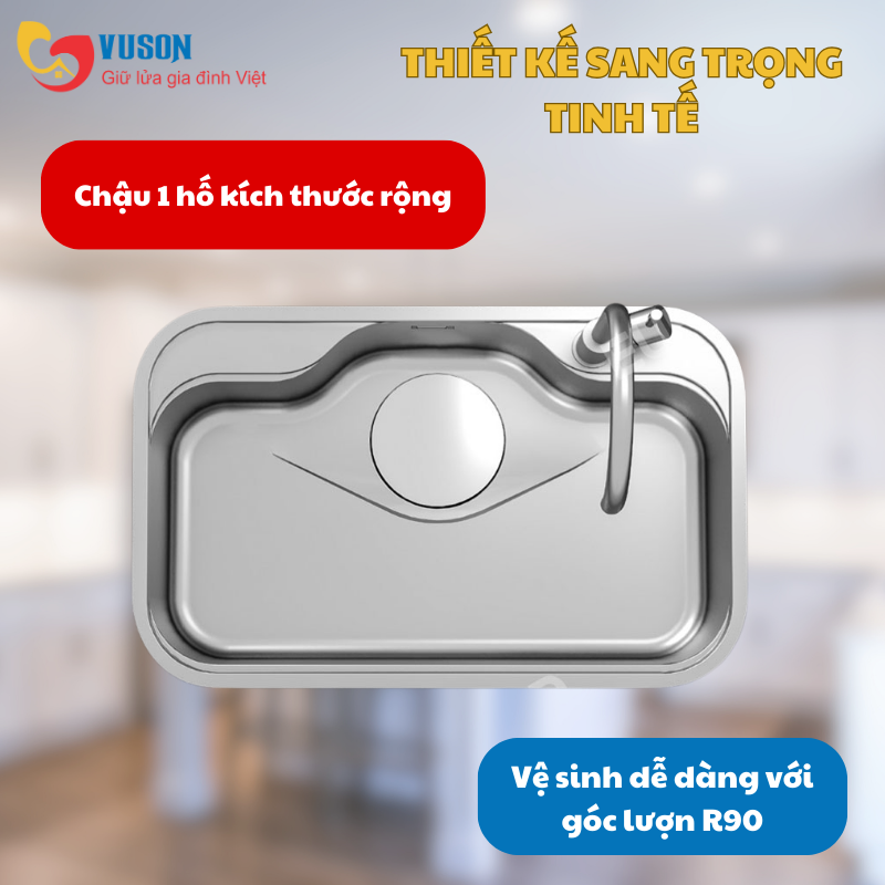 Chậu rửa bát Eurogold EUC88050GE