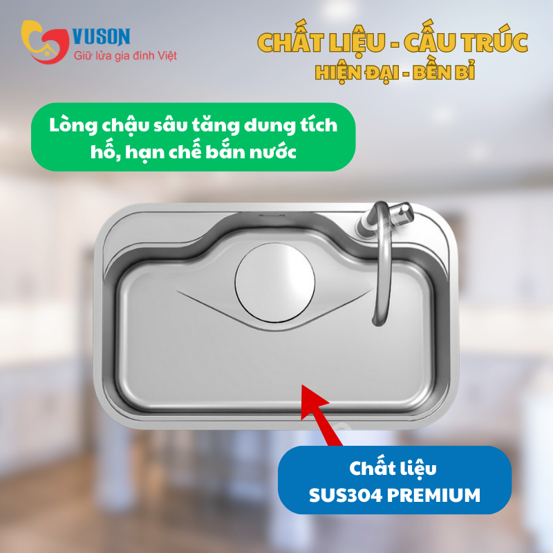 Chậu rửa bát Eurogold EUC88050GE