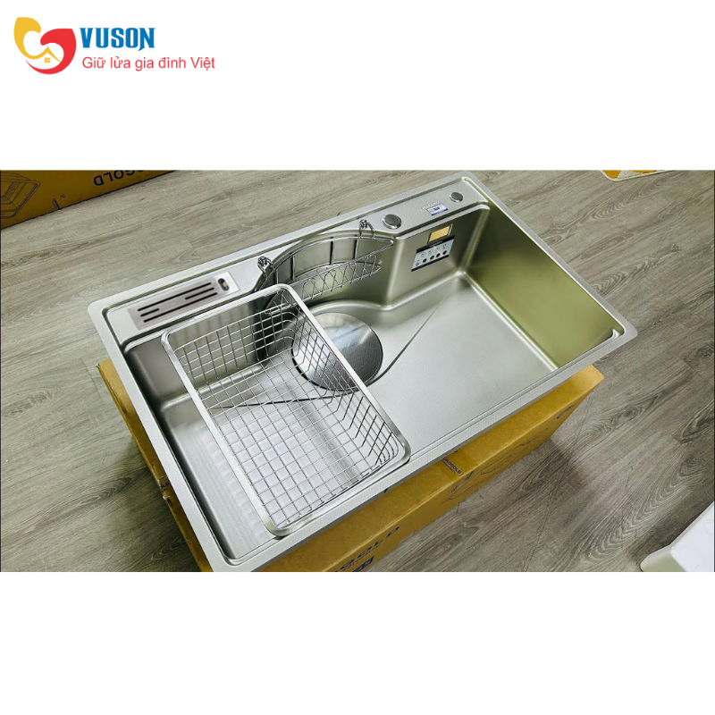 Chậu rửa bát Eurogold EUD37848