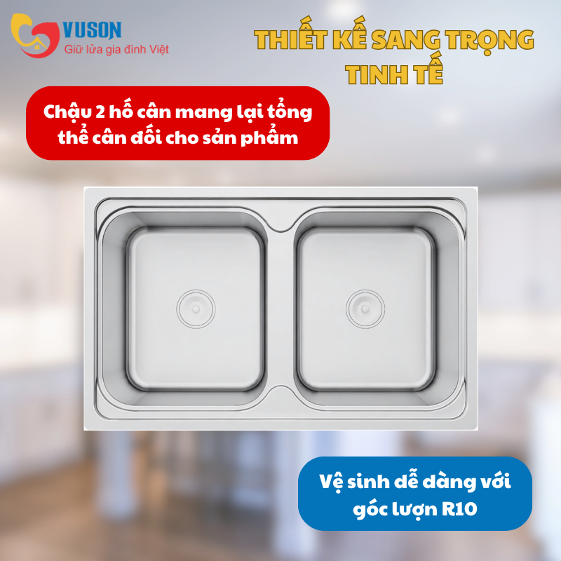 Chậu rửa bát Eurogold EUD67848