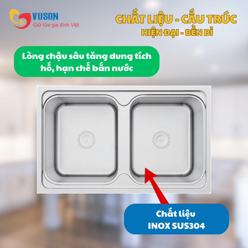 Chậu rửa bát Eurogold EUD67848