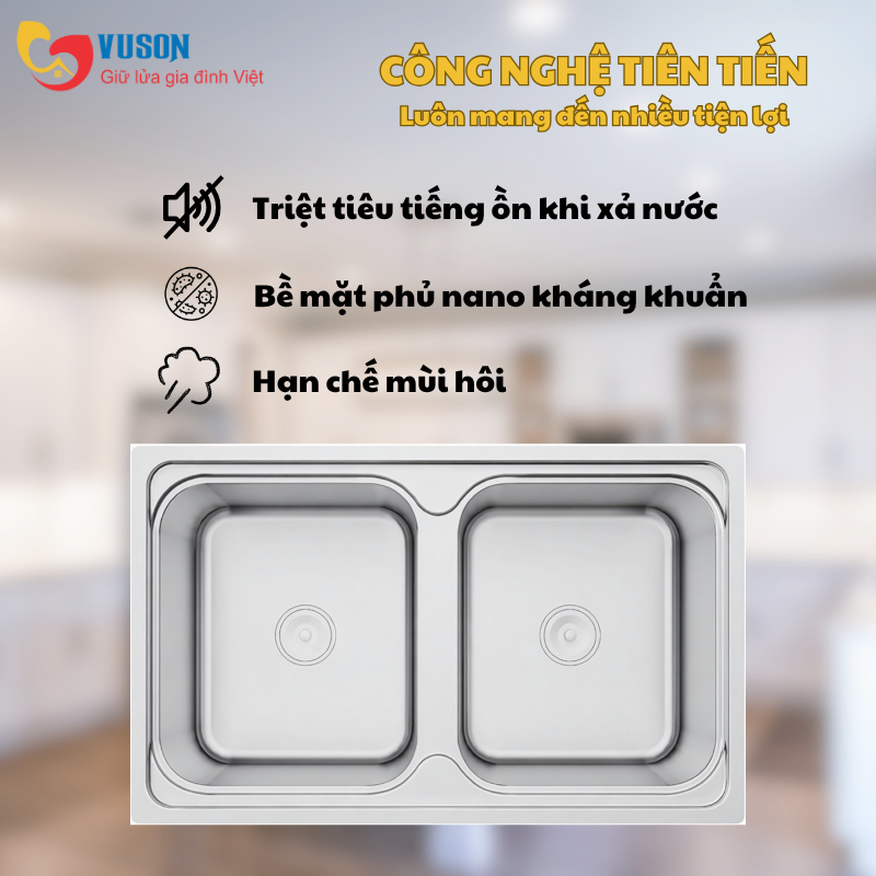 Chậu rửa bát Eurogold EUD67848