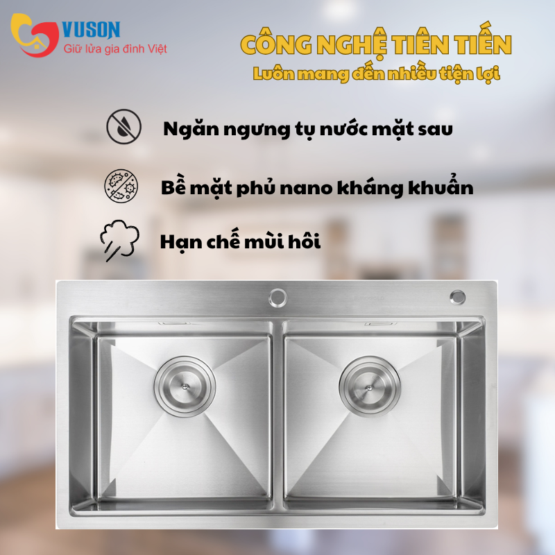 Chậu rửa bát Eurogold EUS88850