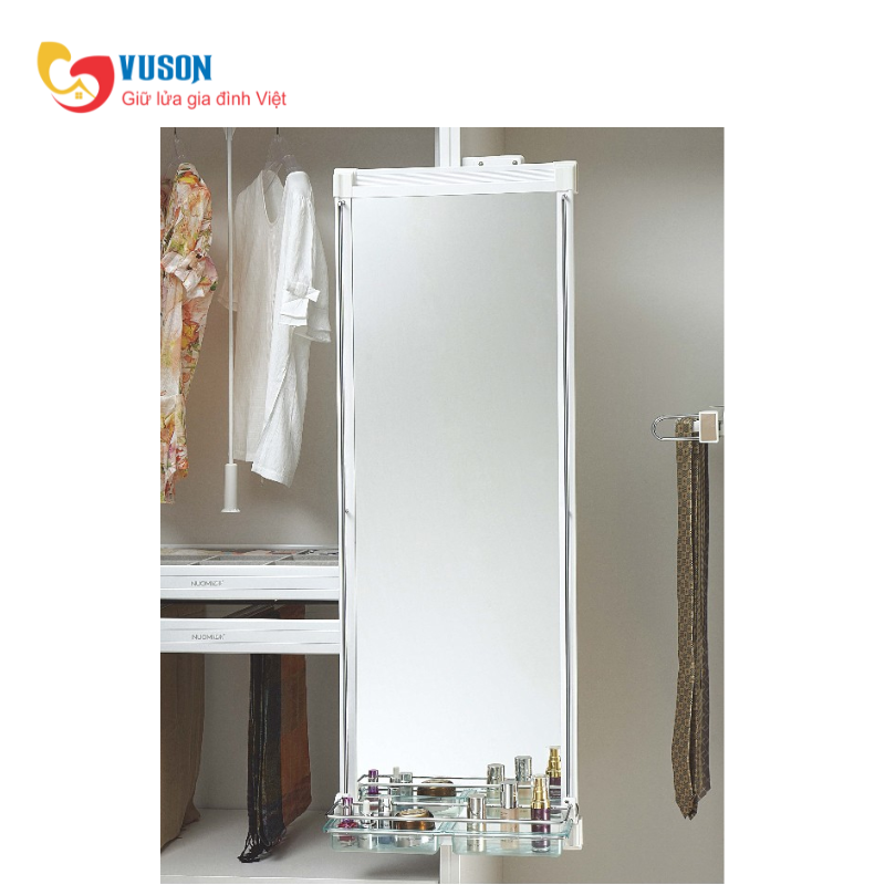 Gương âm tủ ray giảm chấn Eurogold EUA1440