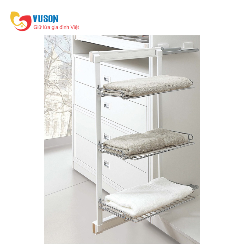 Kệ để đồ gấp 3 tầng Eurogold EVA1000